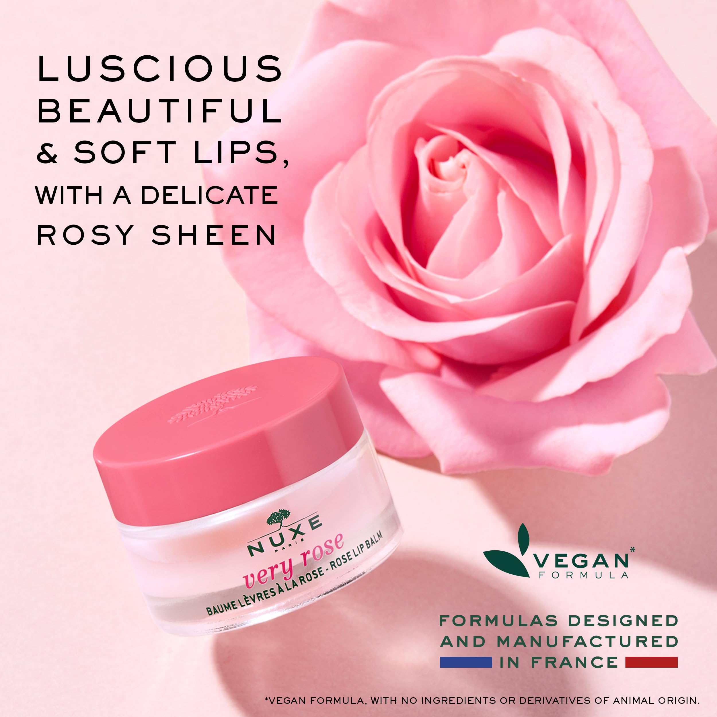 Nuxe Very Rose Rose Extract Nourishing Lip Balm 15 Gr