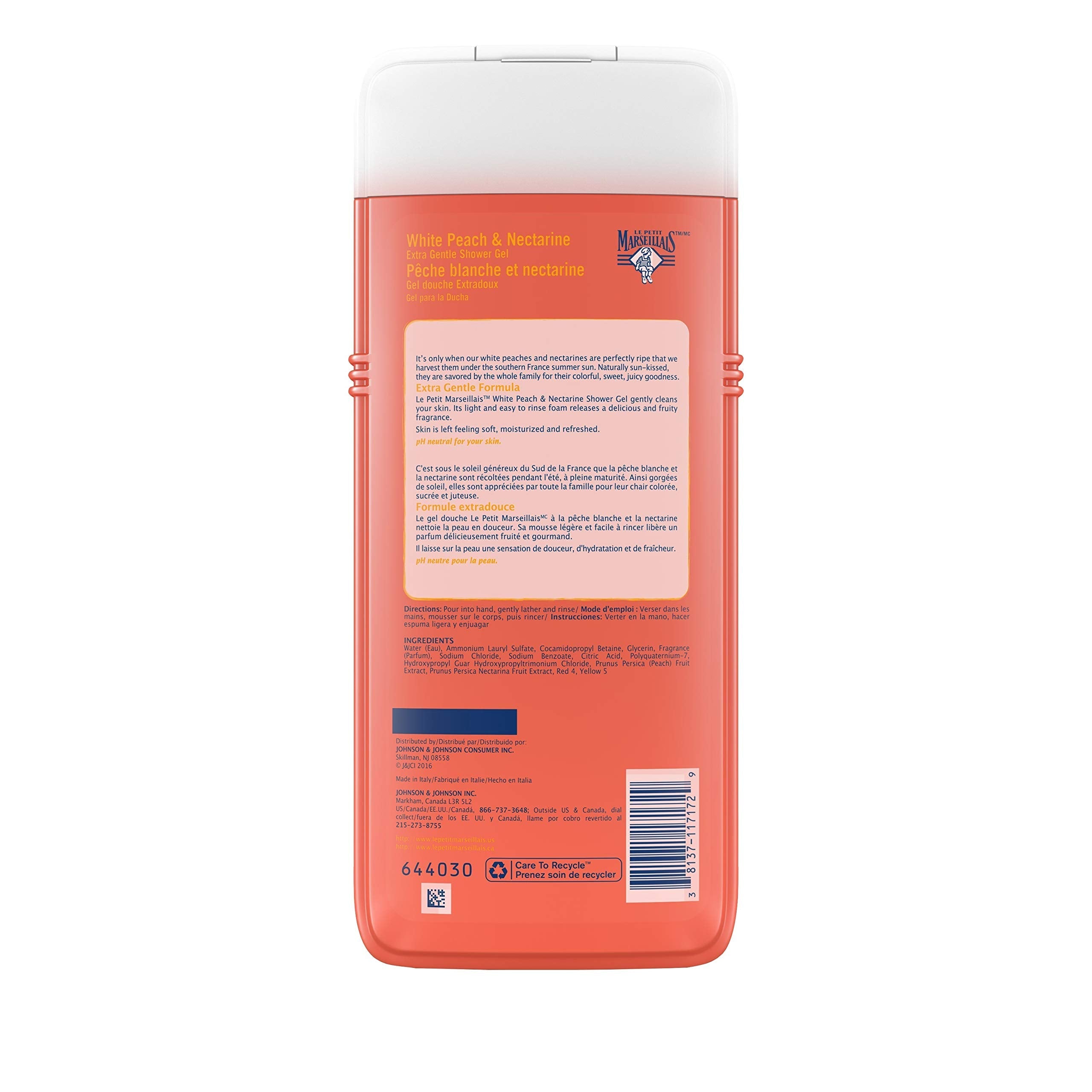 Le Petit Marseillais Mineral & Cypress Men's Shower Gel - 13.5oz | Refreshing Clean