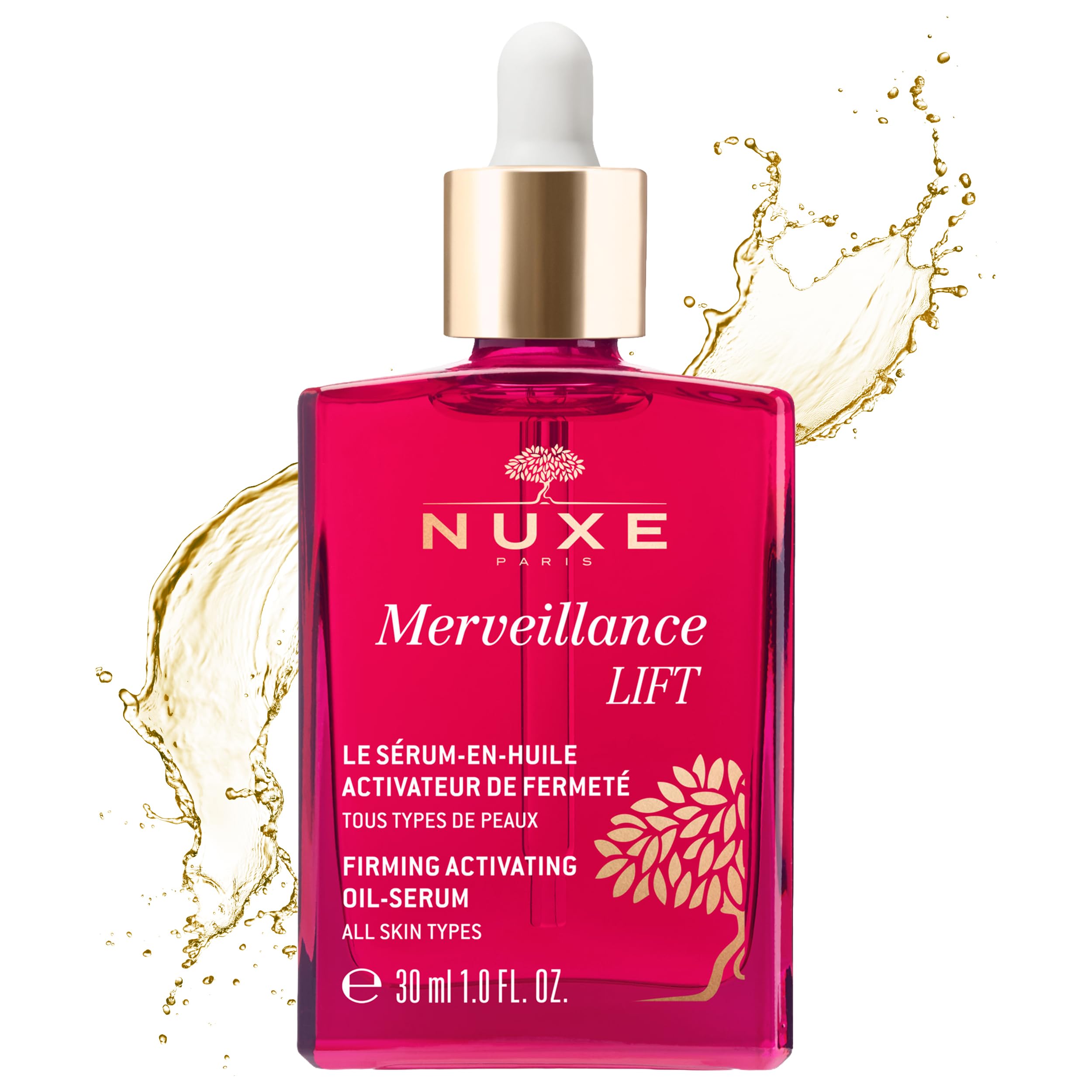 Nuxe Merveliance Lift Firming Face Serum - Anti-Aging, Natural Skincare, 30ml
