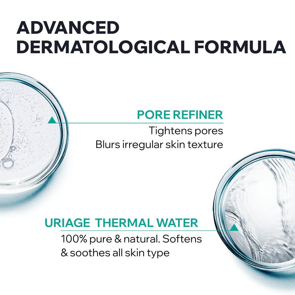 Uriage Hyseac Mat 40ml Mattifying Cream for Oily Skin - Makeup Base, Pore Minimization
