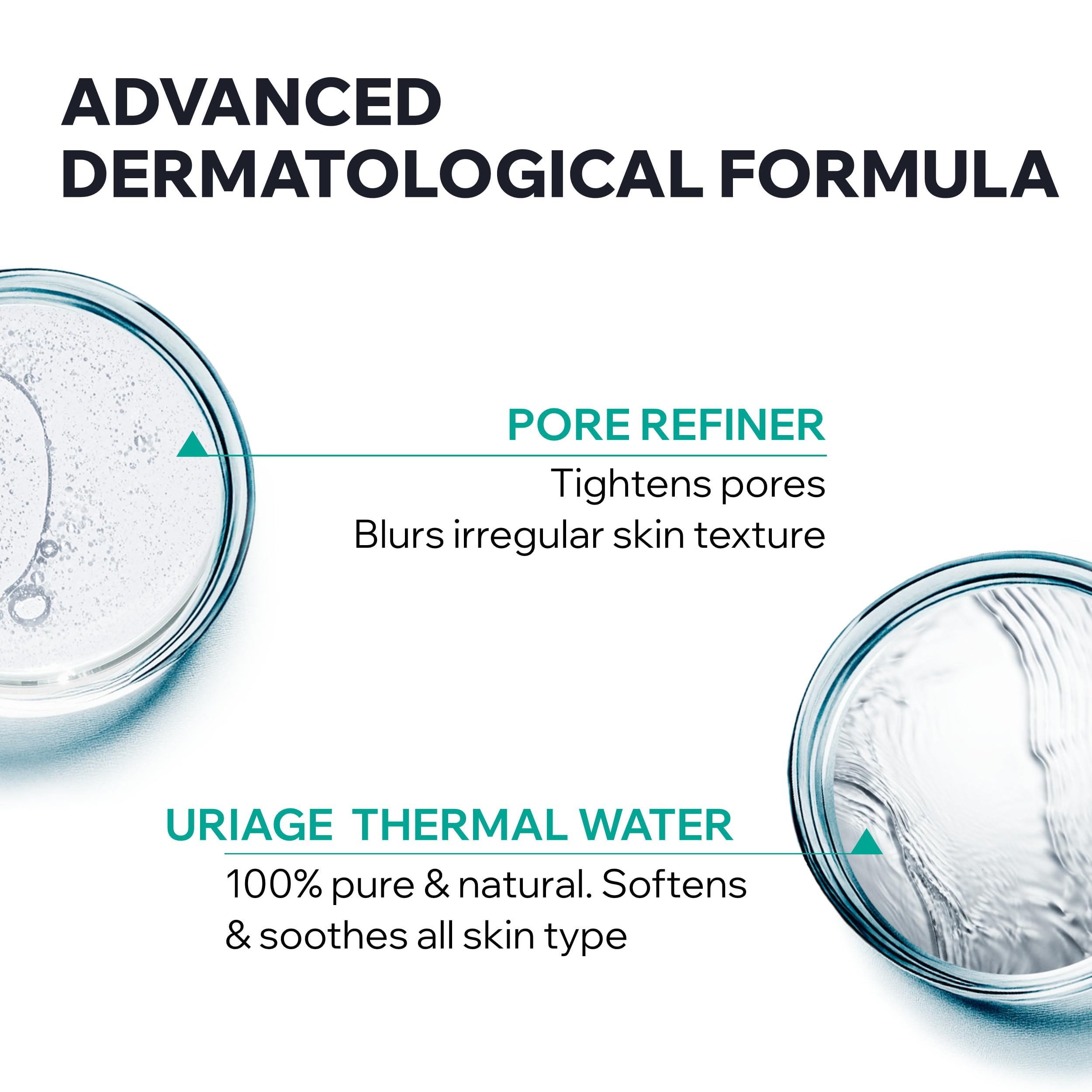 Uriage Hyseac Mat 40ml Mattifying Cream for Oily Skin - Makeup Base, Pore Minimization