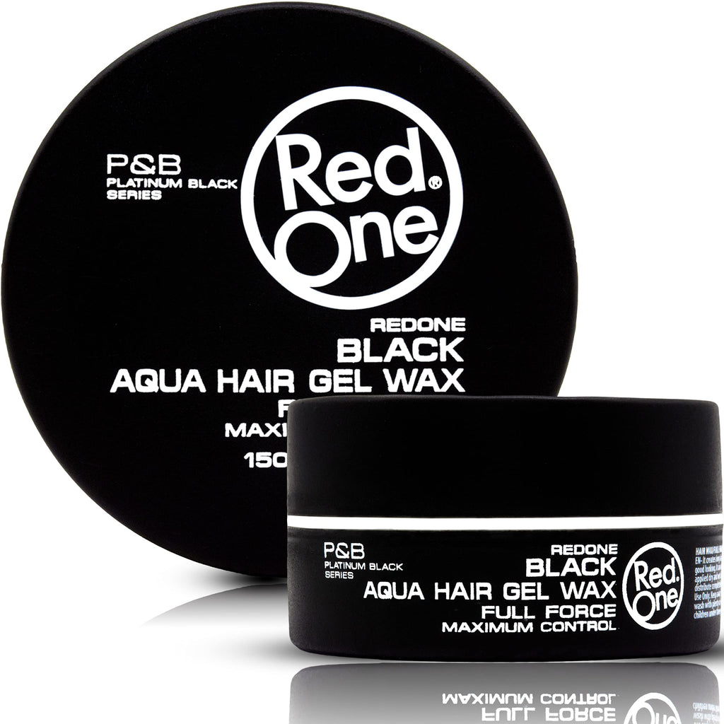 Red One Black Aqua Wax 150ml - Long-Lasting Hold | Hair Styling