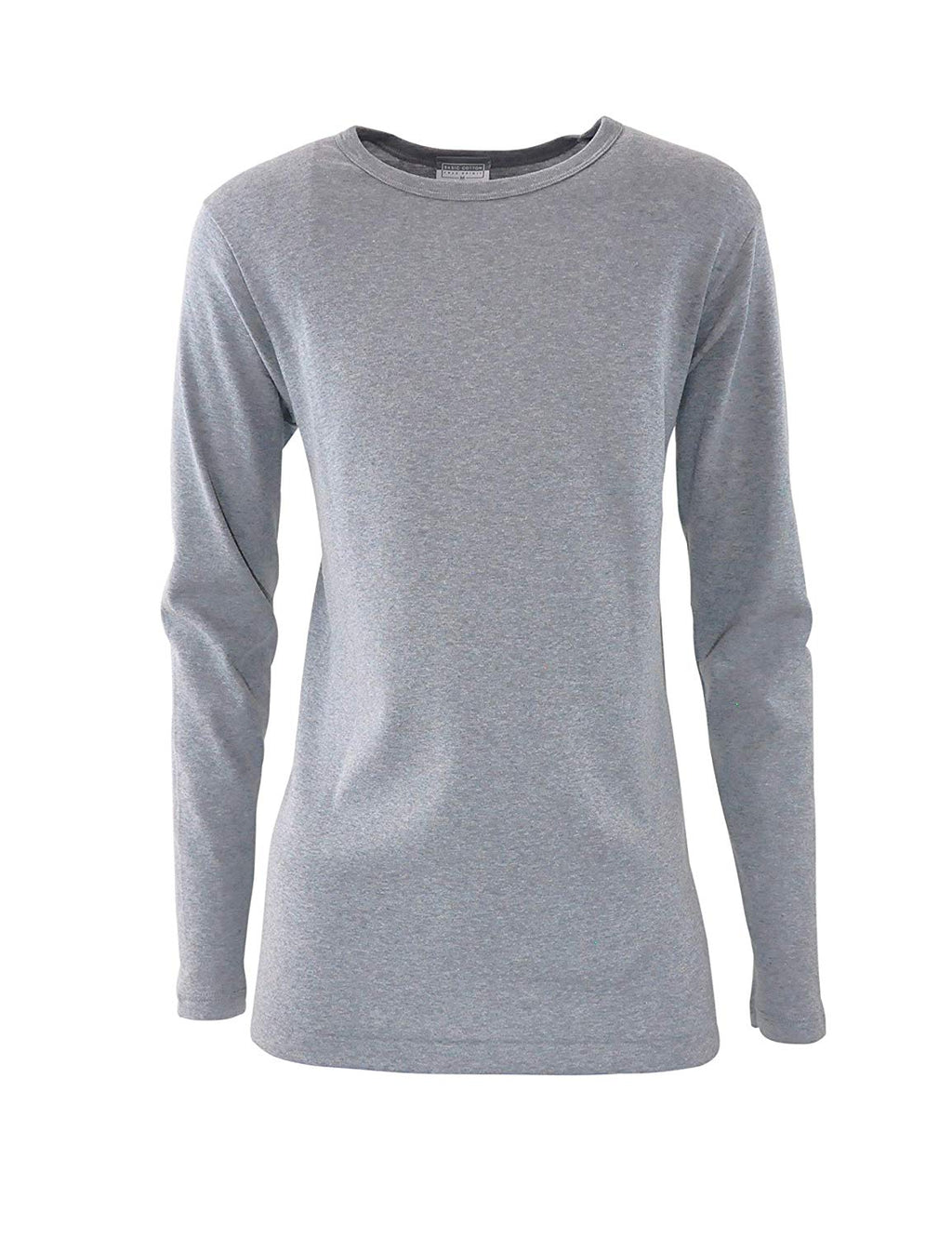tittimitti BASIC COTTON Free Spirit Premium Quality 100% Brushed Cotton Men's Long Sleeve Made in Italy (952) — detail close-