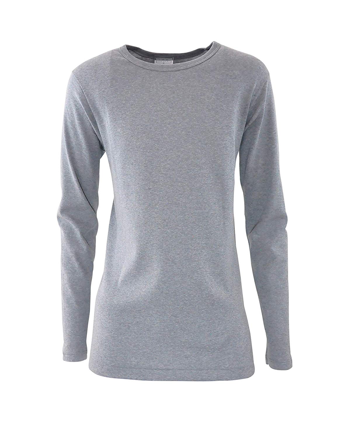 tittimitti BASIC COTTON Free Spirit Premium Quality 100% Brushed Cotton Men's Long Sleeve Made in Italy (952) — detail close-