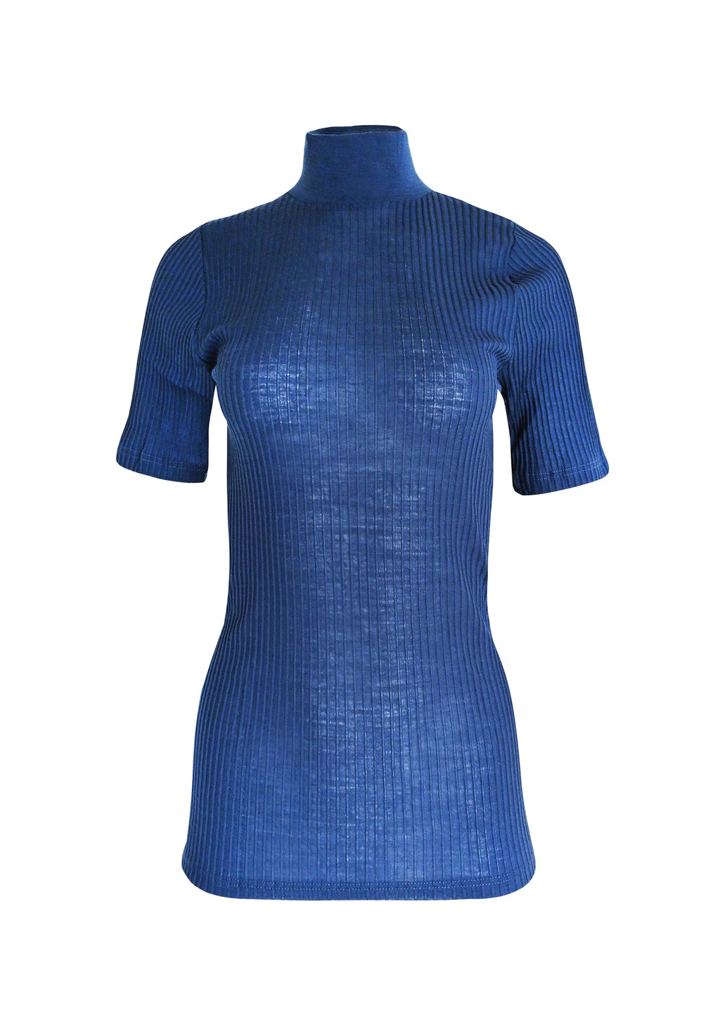 tittimitti EGI Exclusive Merino Wool Blend Top with Short Sleeves. Proudly Made in Italy (8218) — side view