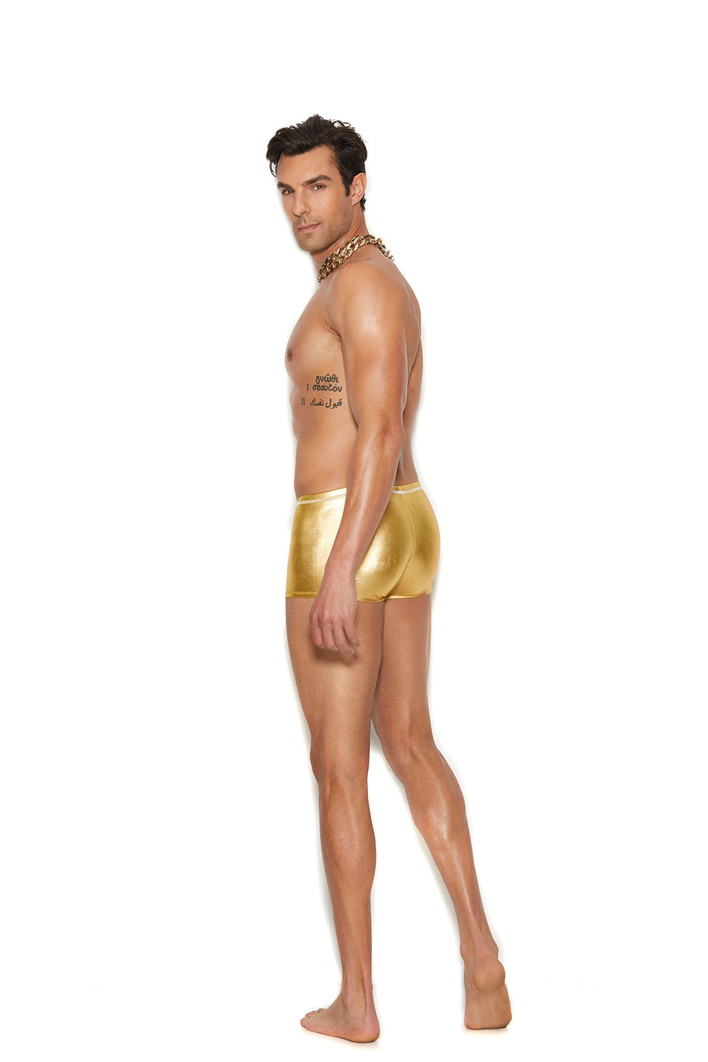 Love Spark Cove | Intimate Apparel, Pleasure Shop & Free Shipping Men's Lam? Boxer Brief — detail close-up