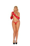 Love Spark Cove | Intimate Apparel, Pleasure Shop & Free Shipping Lycra Panty With Butterfly Embroidered Applique And Open Ba