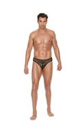 Love Spark Cove | Intimate Apparel, Pleasure Shop & Free Shipping Men's Fishnet Thong Back Brief — main product shot
