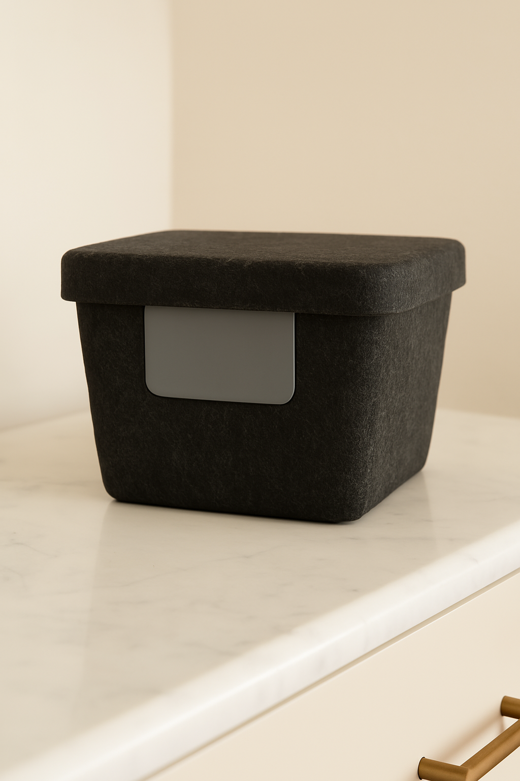 The Sculpted Bin - Petite with Lid | Set of 3 – SortJoy, view 6