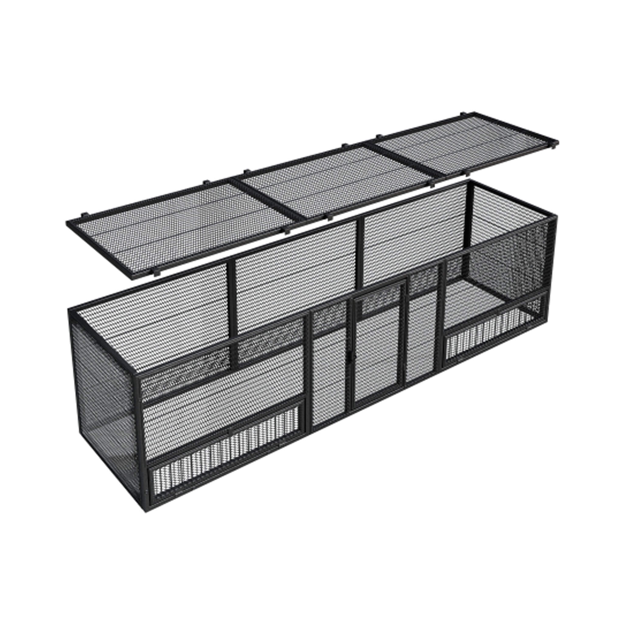 83-Inch Heavy-Duty Outdoor Metal Chicken Coop (SAK24679) – SAKSBY WHOLESALE, view 14