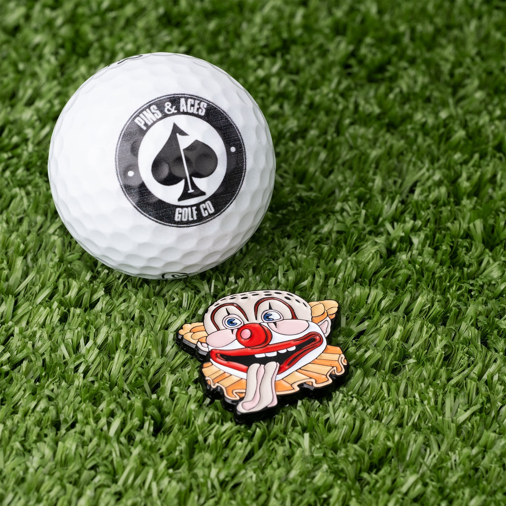 Clowns Mouth Ball Marker – Pins and Aces, view 3