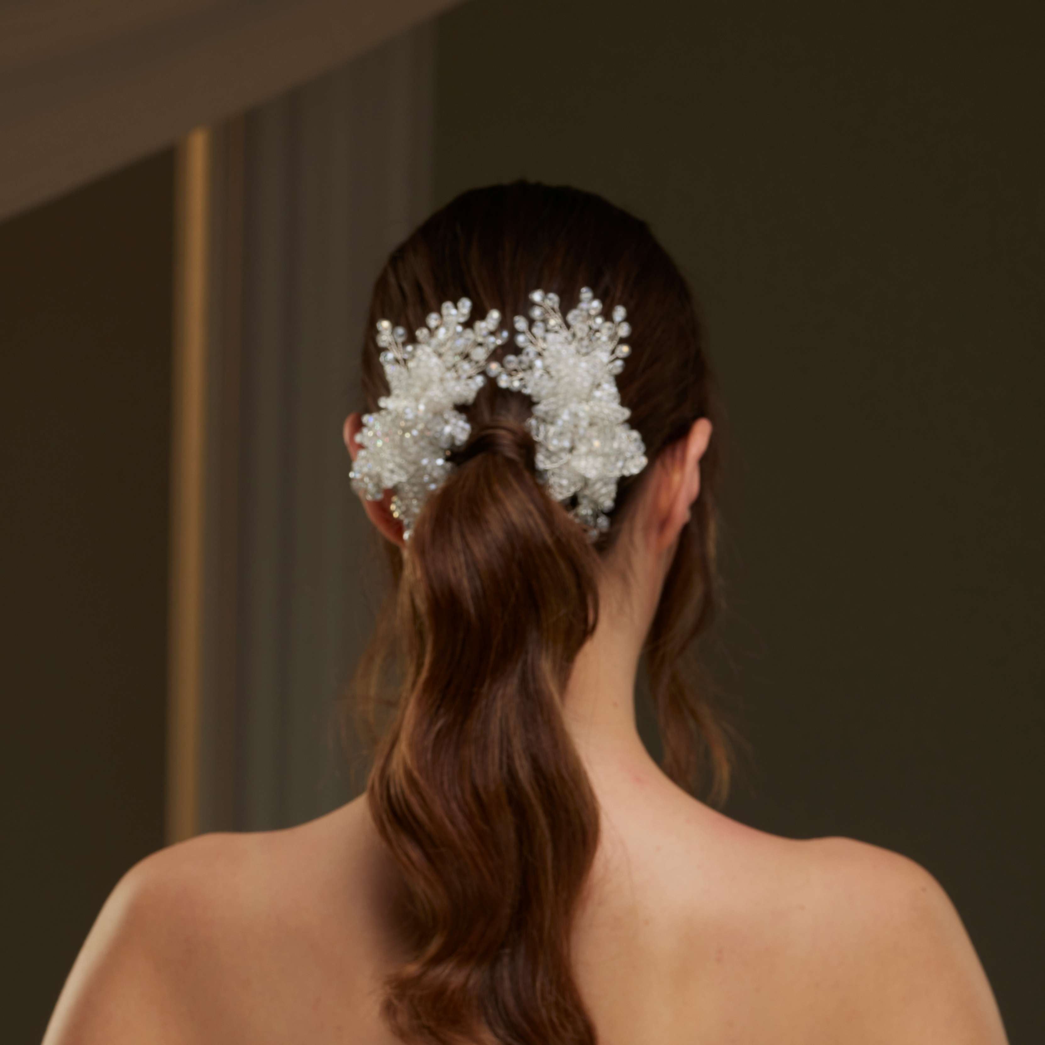 Crystal Hair Comb – Bridal Port, view 4
