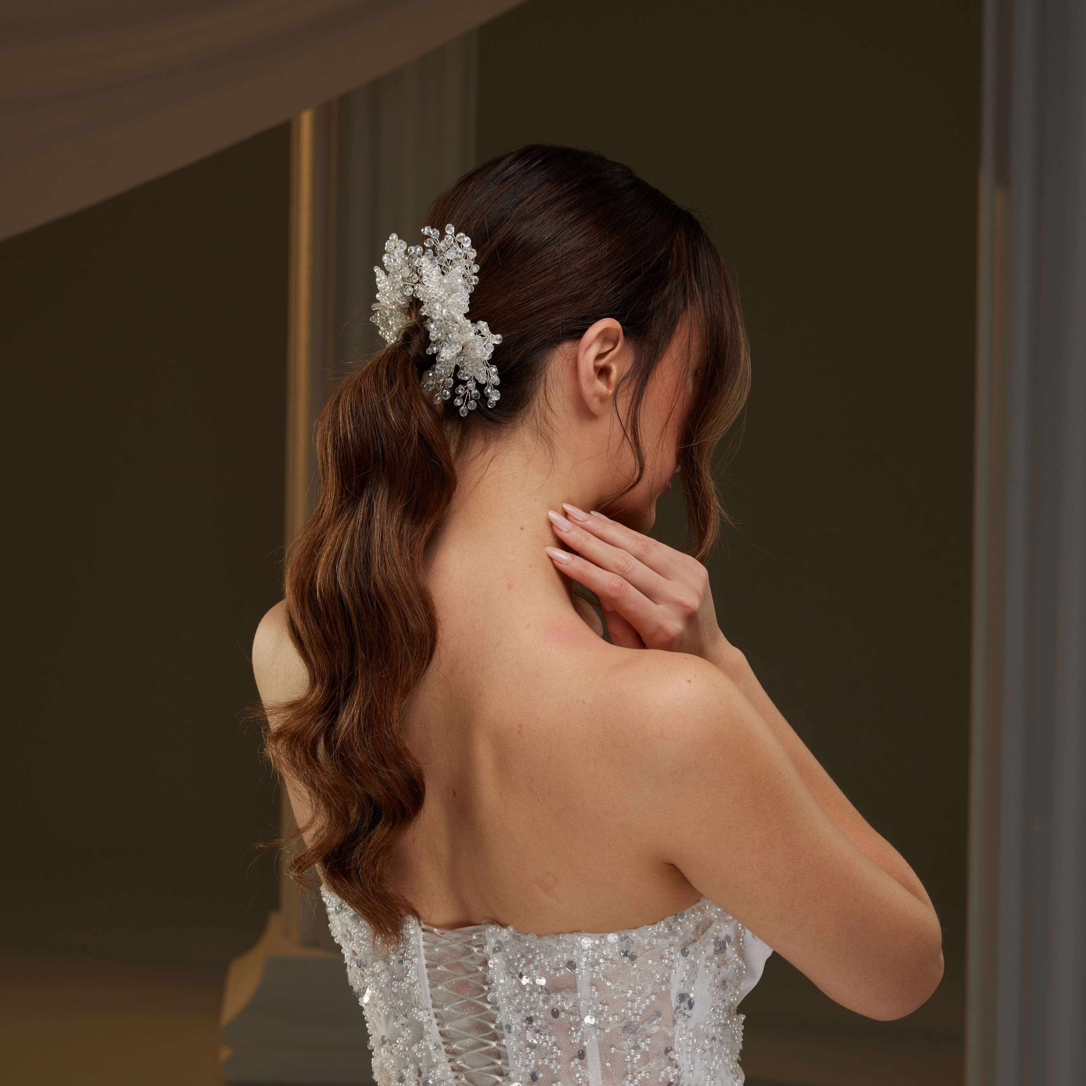 Crystal Hair Comb – Bridal Port, view 7