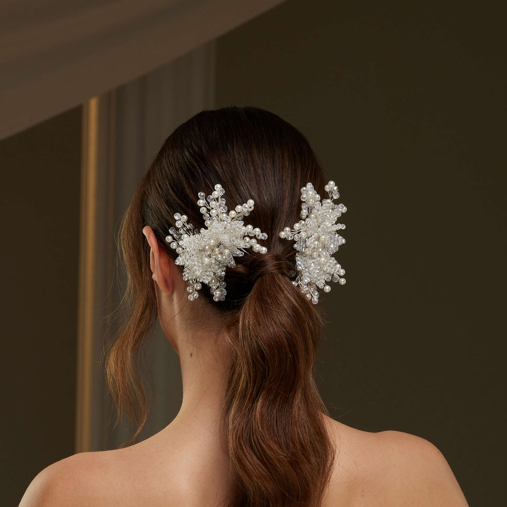 Two piece Hair Comb Set – Bridal Port, view 4