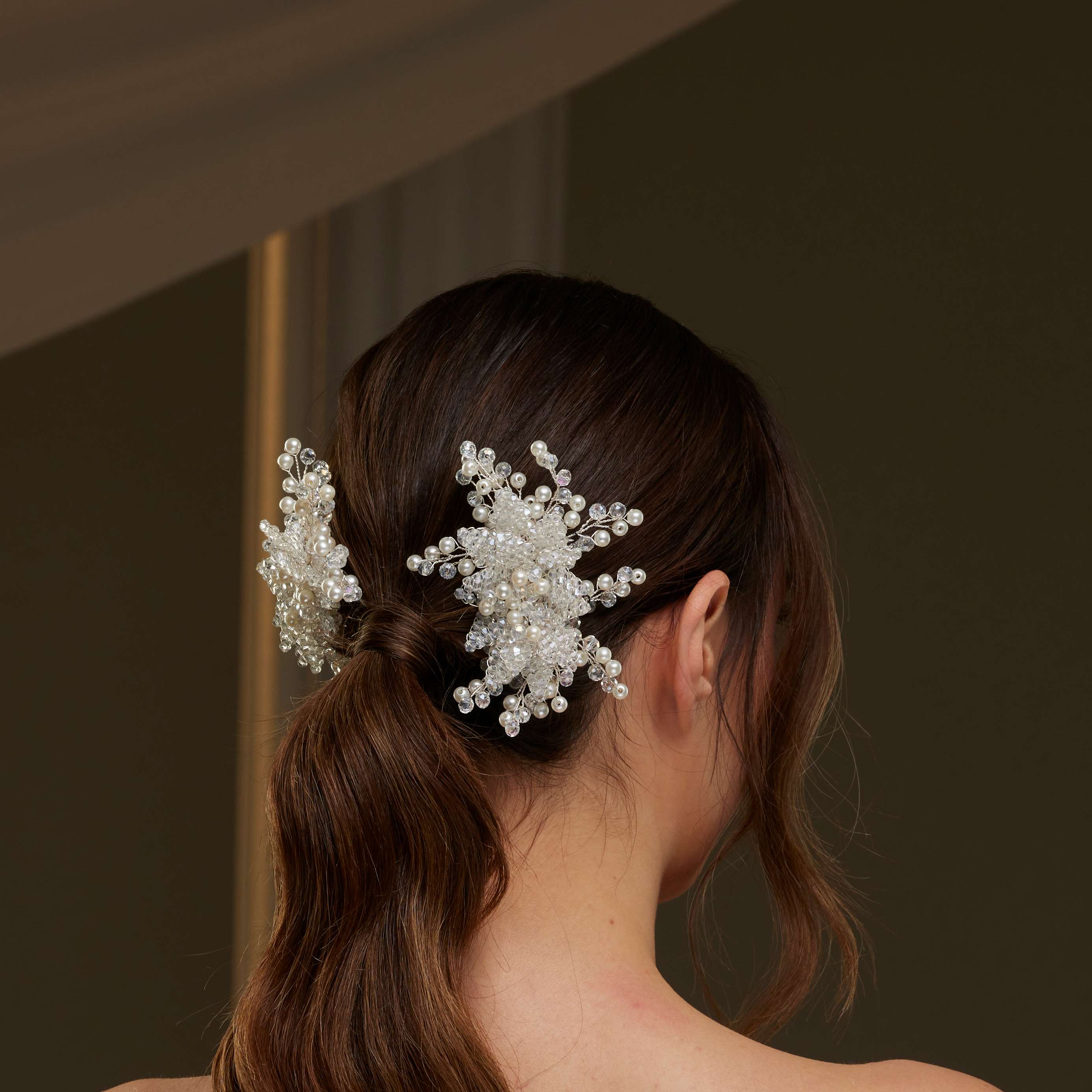 Two piece Hair Comb Set – Bridal Port, view 5