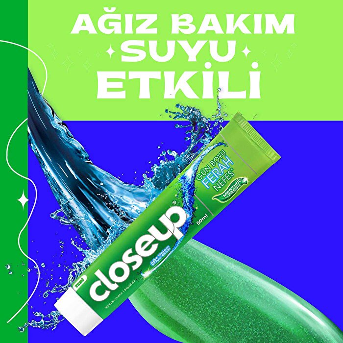Closeup Toothpaste Menthol Fresh 50ml - Active Zinc Technology | Gel Formula