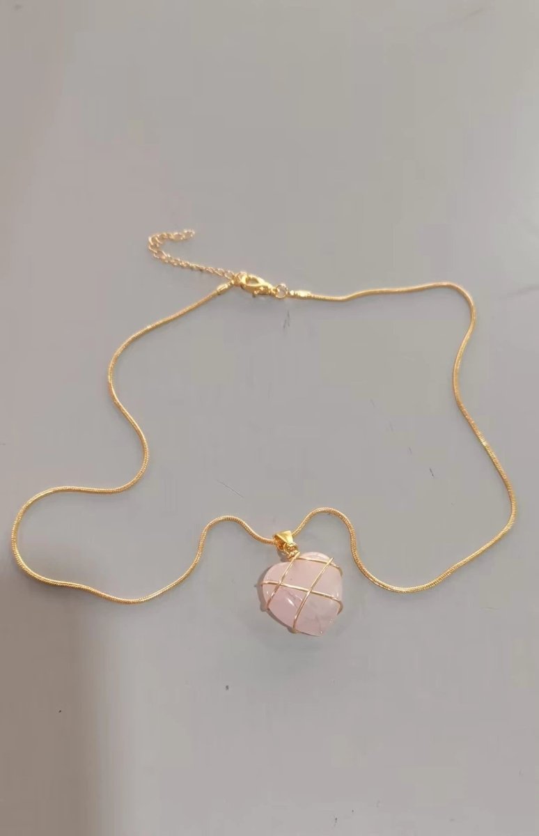 Fashion Moonstone Necklace - Cartoon Princess Love Girl Jewelry