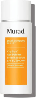 Murad City Skin Defense Age Broad Spectrum SPF50 Sunscreen for Sensitive Skin - Anti-Aging, 1.69 fl oz