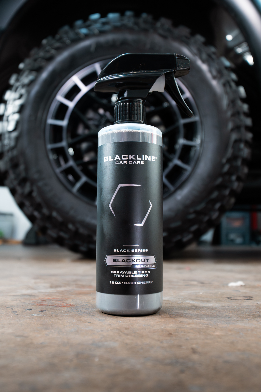 BLACKLINE® BLACKOUT TRIM & TIRE DRESSING – Blackline Car Care, view 3