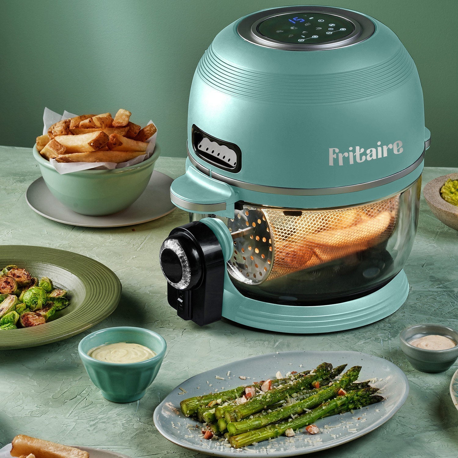Self-Cleaning Air Fryer™ & Non-Toxic Air Fryer™ - Sage Green – Fritaire, view 16
