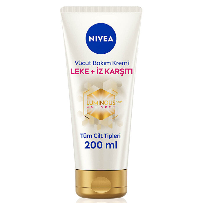 Nivea Luminous Spot Treatment Body Cream 200ml - Uneven Skin Tone