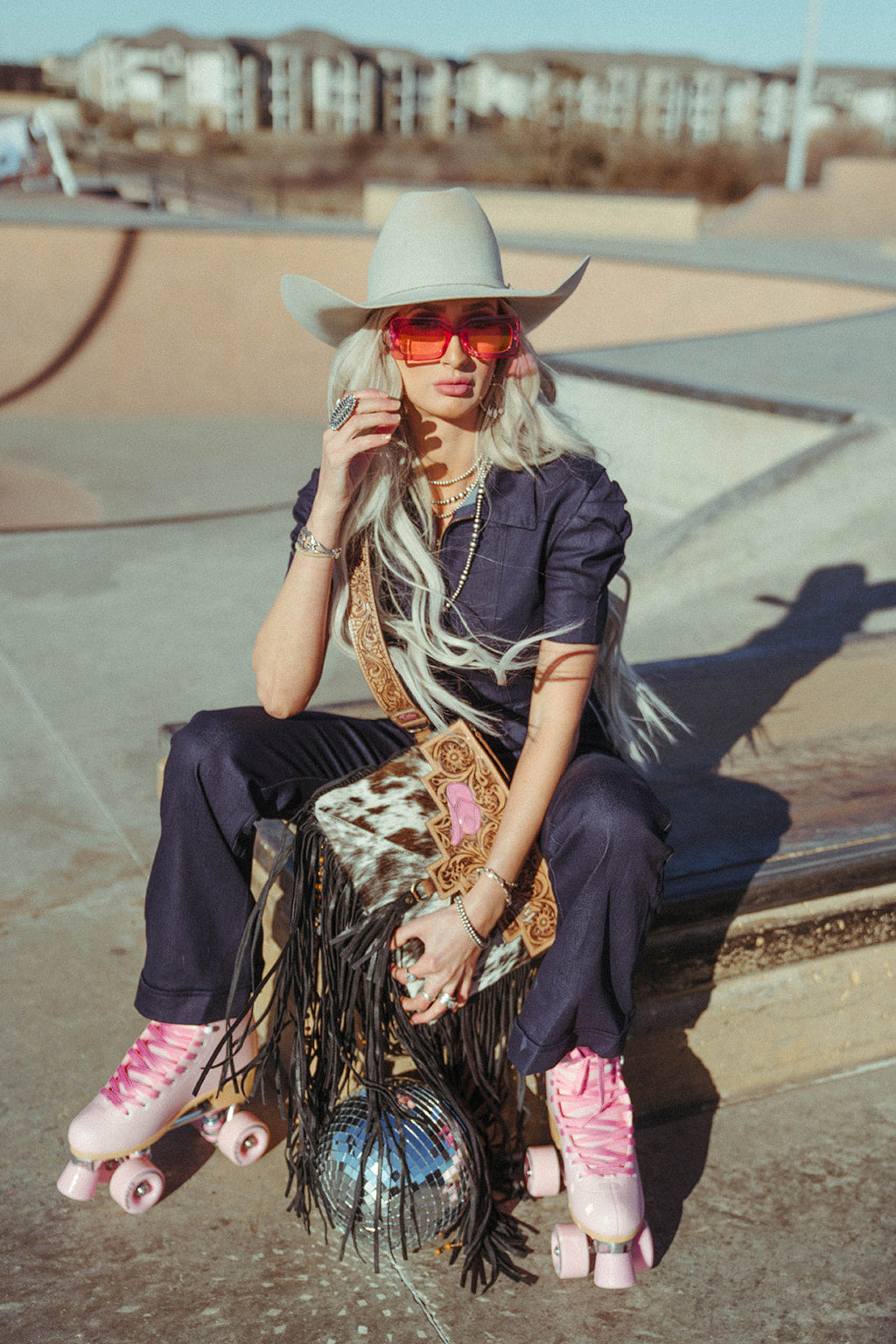 Haute Southern Hyde The Howdy Purse a Haute Southern Hyde by Beth Marie Exclusive — product on model