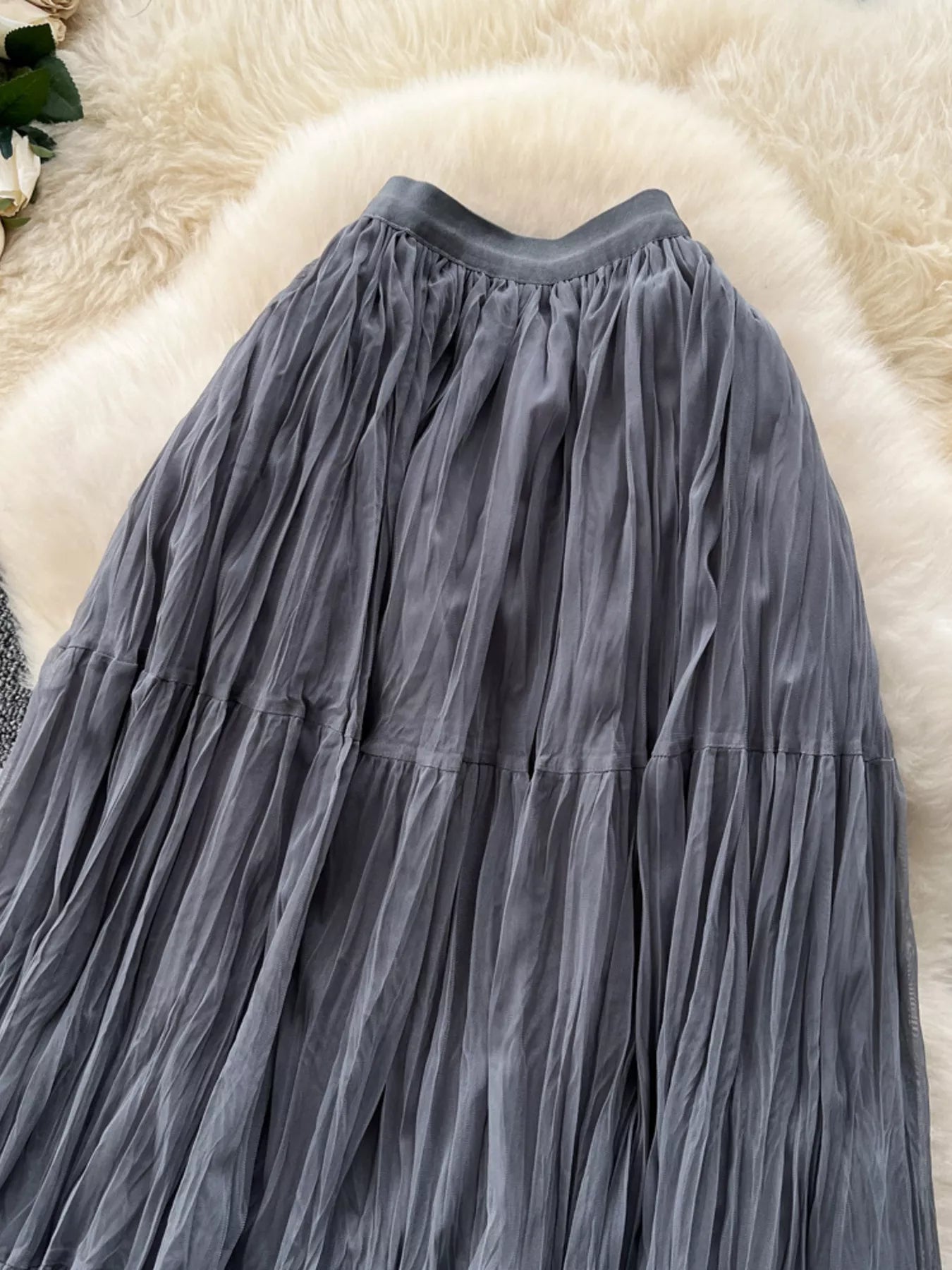 Tiered Tulle Skirt