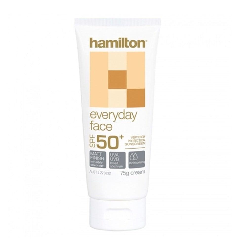 Hamilton Everyday Face SPF50+ Cream 75g
