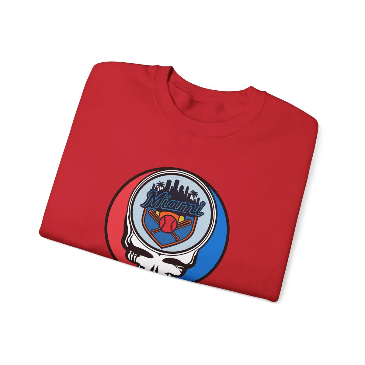 Miami Baseball Original StealieCrewneck Sweatshirt