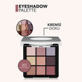 Flormar Eyeshadow Palette 001 Fallen Angel - 9 Colors | High Pigmentation