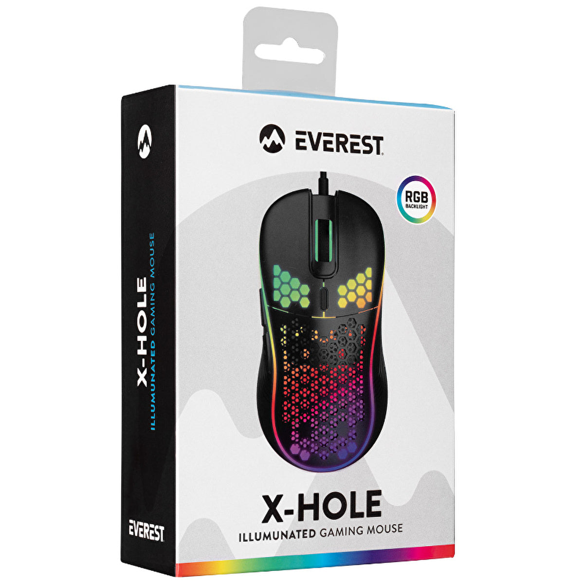 Everest USB Gaming Mouse 8000DPI - LED Illuminated | SM-G66 X-HOLE