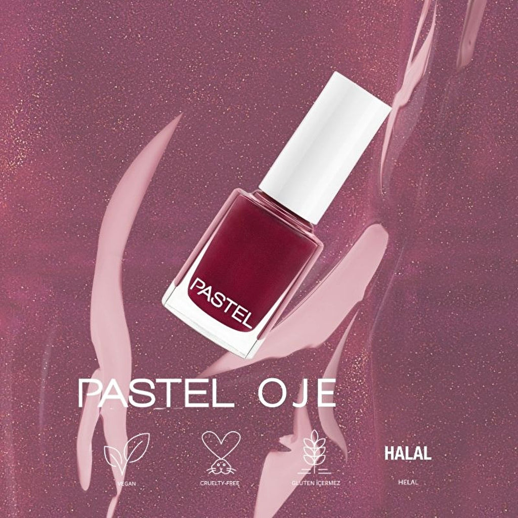 Pastel Nail Polish 406 - Long-Lasting Glossy Finish | 13ml