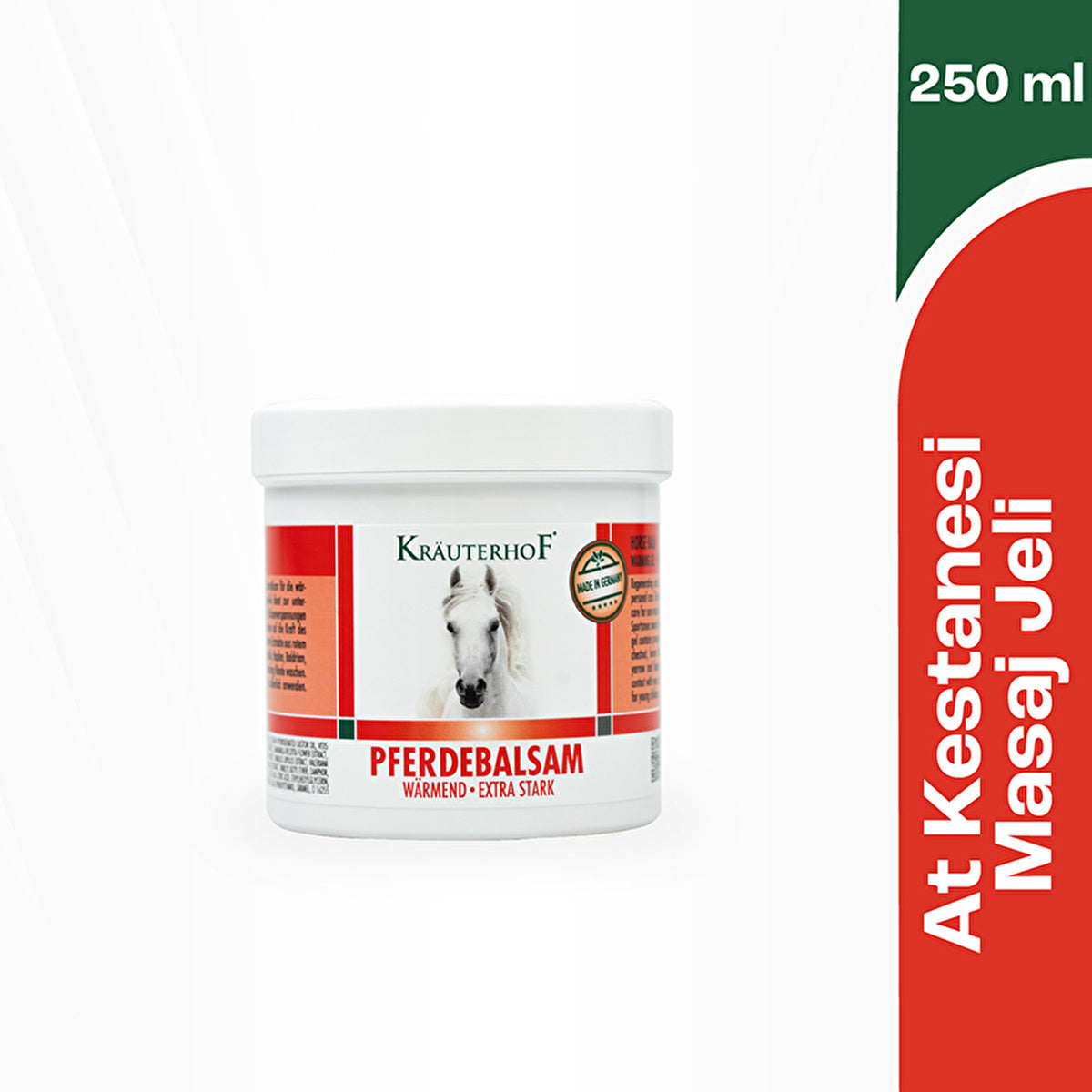 Krauterhof Horse Chestnut Massage Gel 8.5 Fl Oz - Muscle Relief