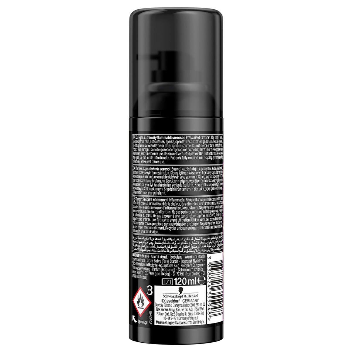 Root Retoucher Hair Color Dark Brown - 120ml | Instant Coverage