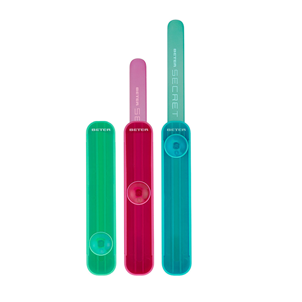 Foldable Glass Nail File - Assorted Colors | Durable Design