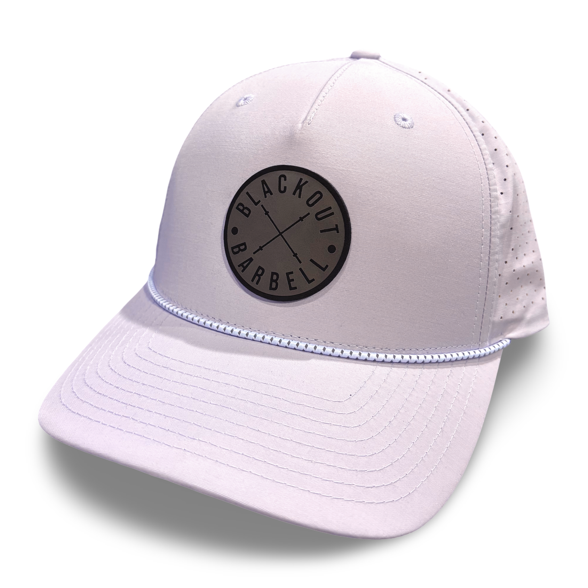 BLACKOUT BARBELL Origin Snapback — main product shot