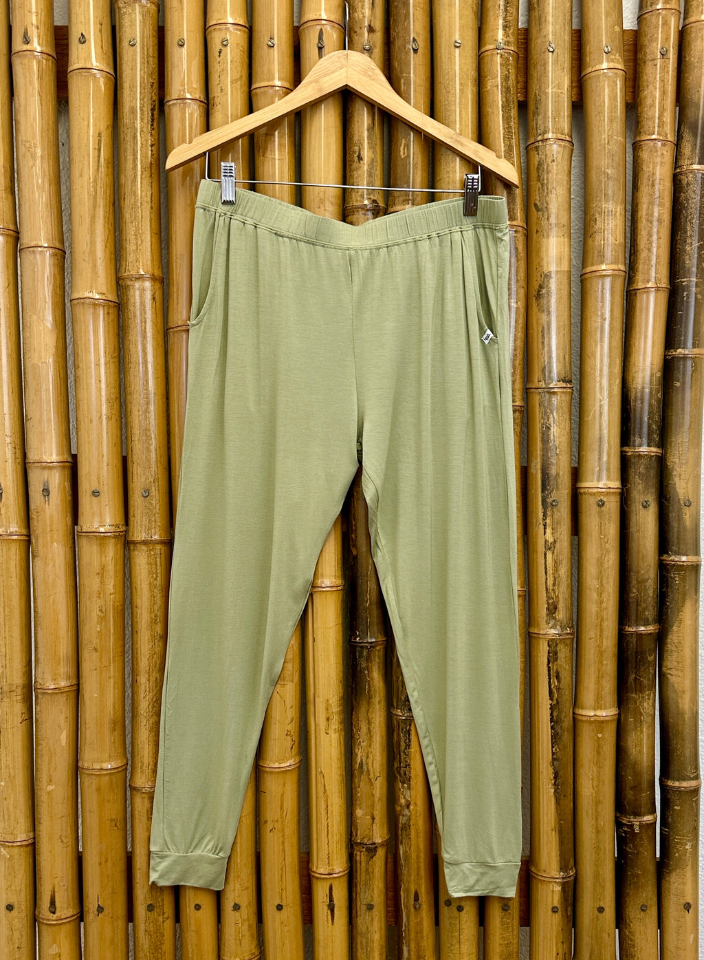 Spun Bamboo Women's Bamboo Lounge Jogger Pants — comparison shot