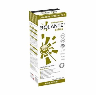 Solante Antiox Sun Care Lotion Spf 50+ 150ml
