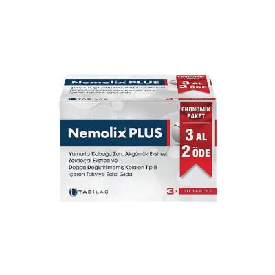 Nemolix Plus: Joint Support Supplement - Eggshell Membrane, Collagen, Turmeric & Frankincense for Natural Joint Pain Relief & Inflammation Support