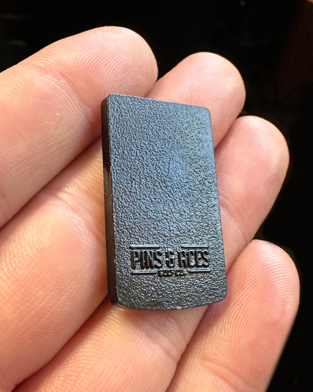 Pins and Aces Game Boy Ball Marker — size reference