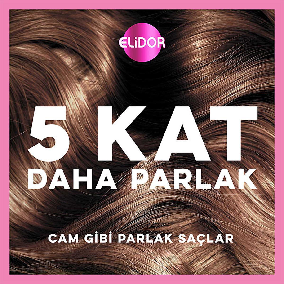 Elidor Ultra Shine Hair Care Shampoo - 100 Hours of 5x More Shine, Intensive Nourishment for Damaged Hair