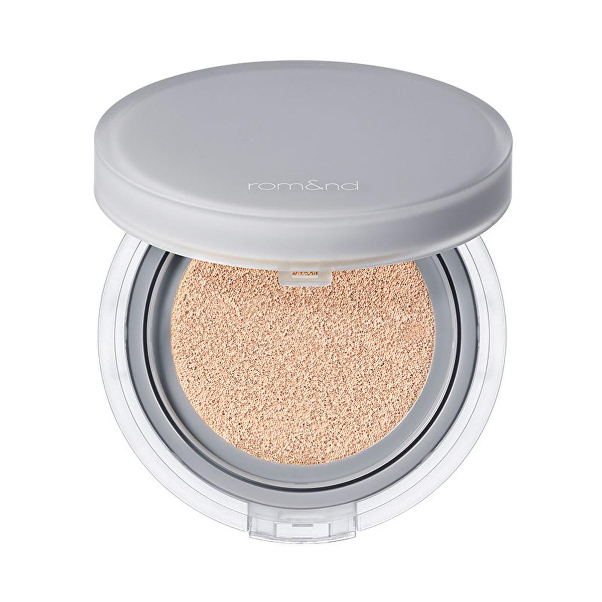 rom&nd Nu Zero Cushion Foundation: Lightweight, Long-Lasting Coverage for a Flawless, Natural Complexion - Pore-Blurring Korean Makeup