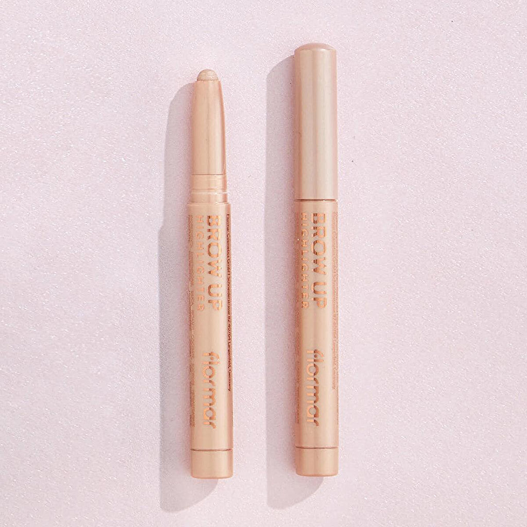 Flormar Brow Up Champagne Eyebrow Highlighter Pencil - Lift & Illuminate, Long-Lasting Shimmer, Soft Texture