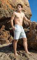 Clearance Men's Bamboo Viscose Fleece Lounge Shorts — view 3