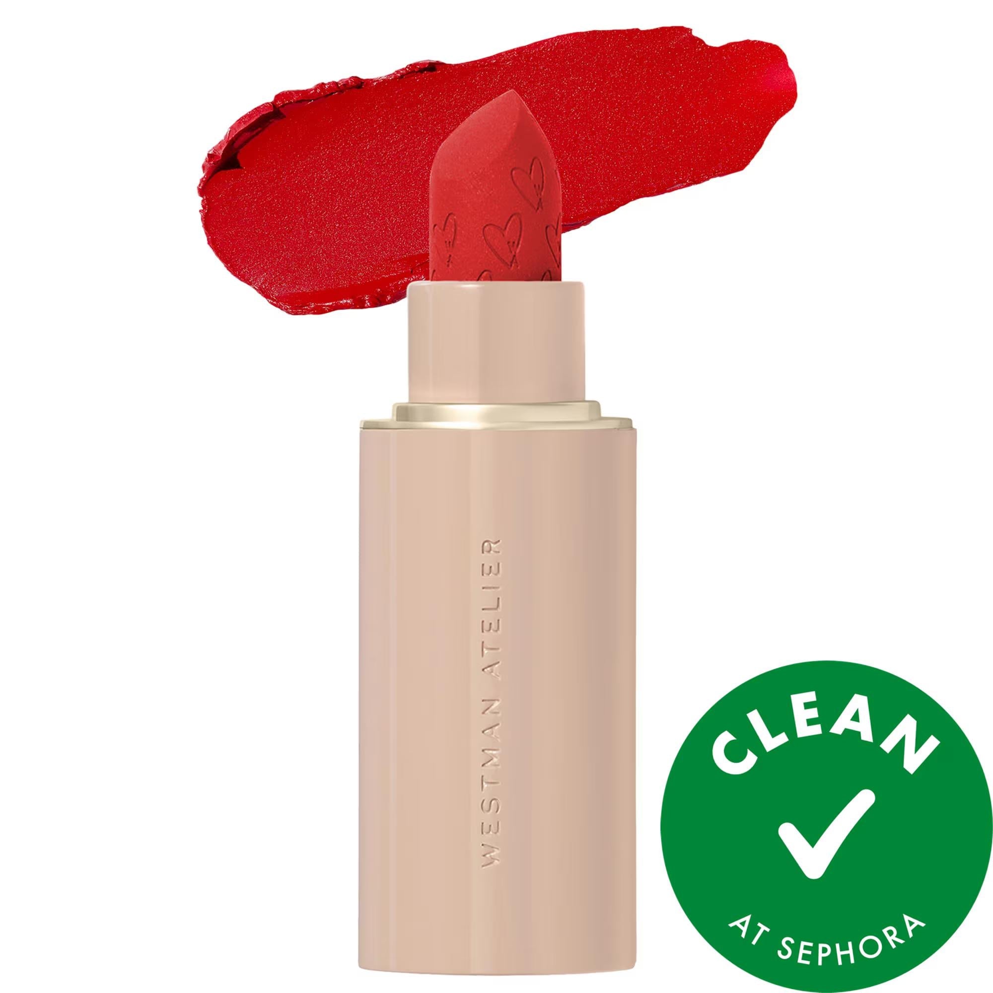 Lip Suede Hydrating Matte Lipstick with Hyaluronic Acid & Peptides - Clean, Cruelty-Free Lip Color