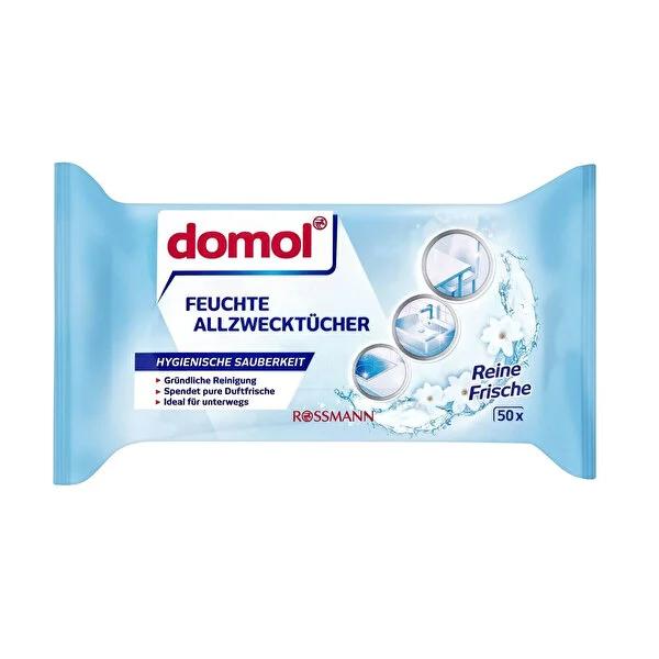 Domol Surface Cleaning Wipes - 50 Count, Multi-Purpose, Eco-Friendly Cleaning Cloths for Home & Travel