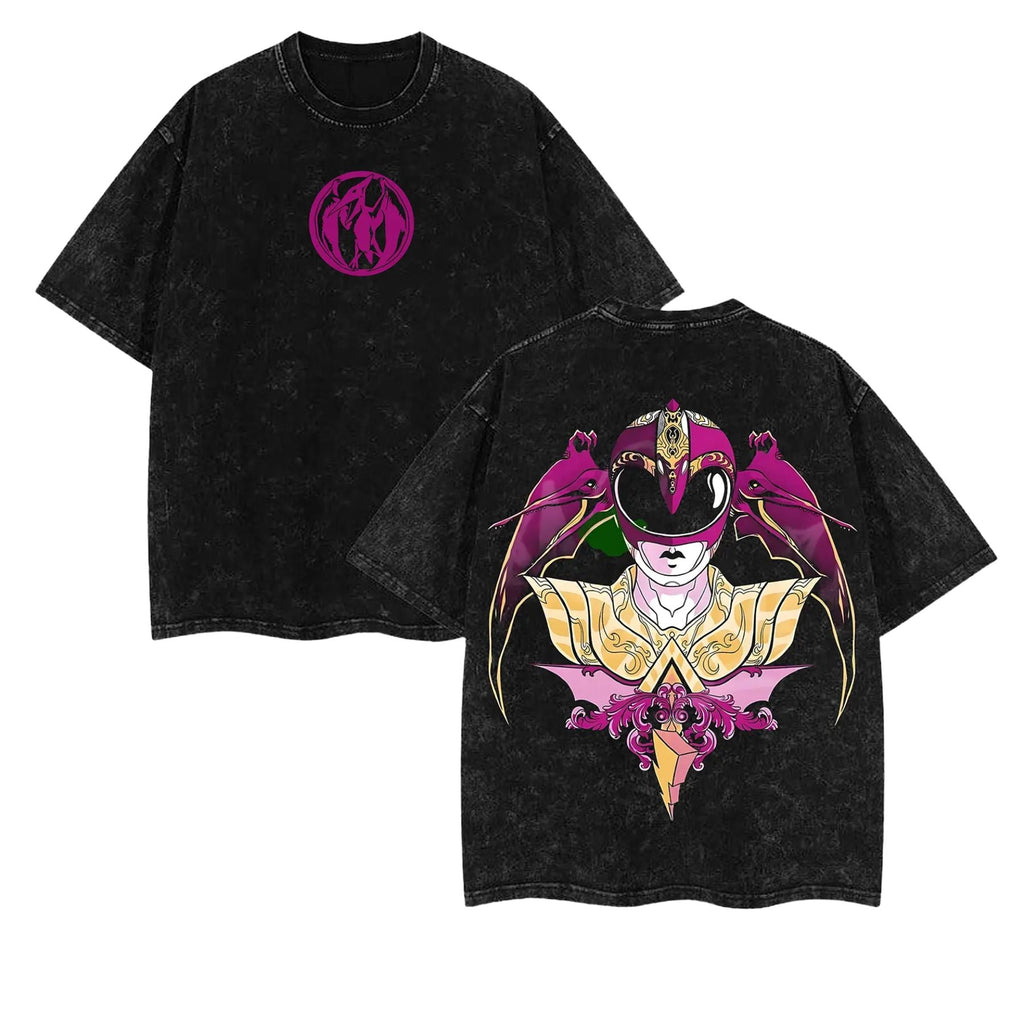 Pasimax Mighty Morphin Power Rangers T-Shirt — in-use photo