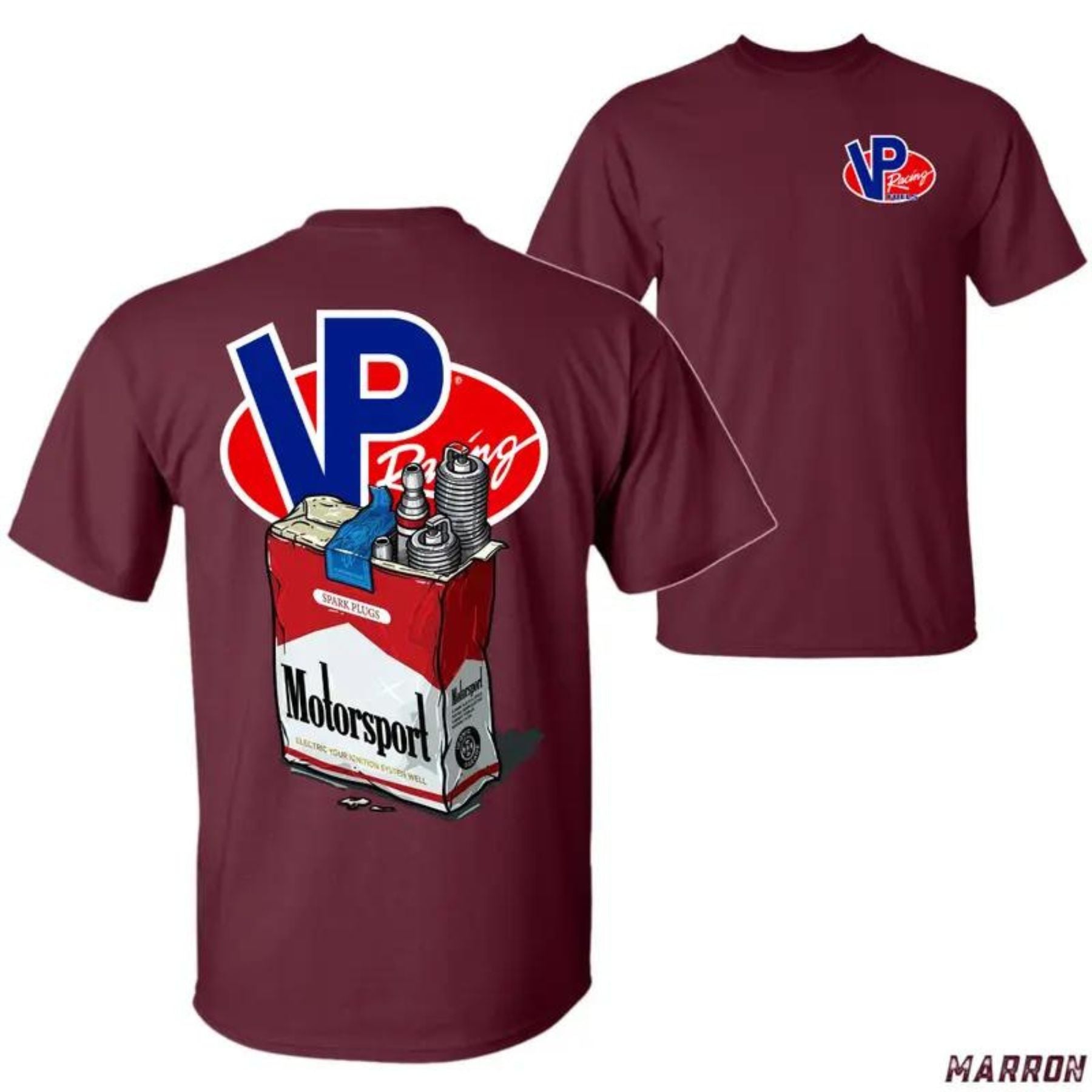 Pasimax VP Racing Motorsport T-Shirt - Limited Edition Car Love Tee, Menswear & Gifts — size reference