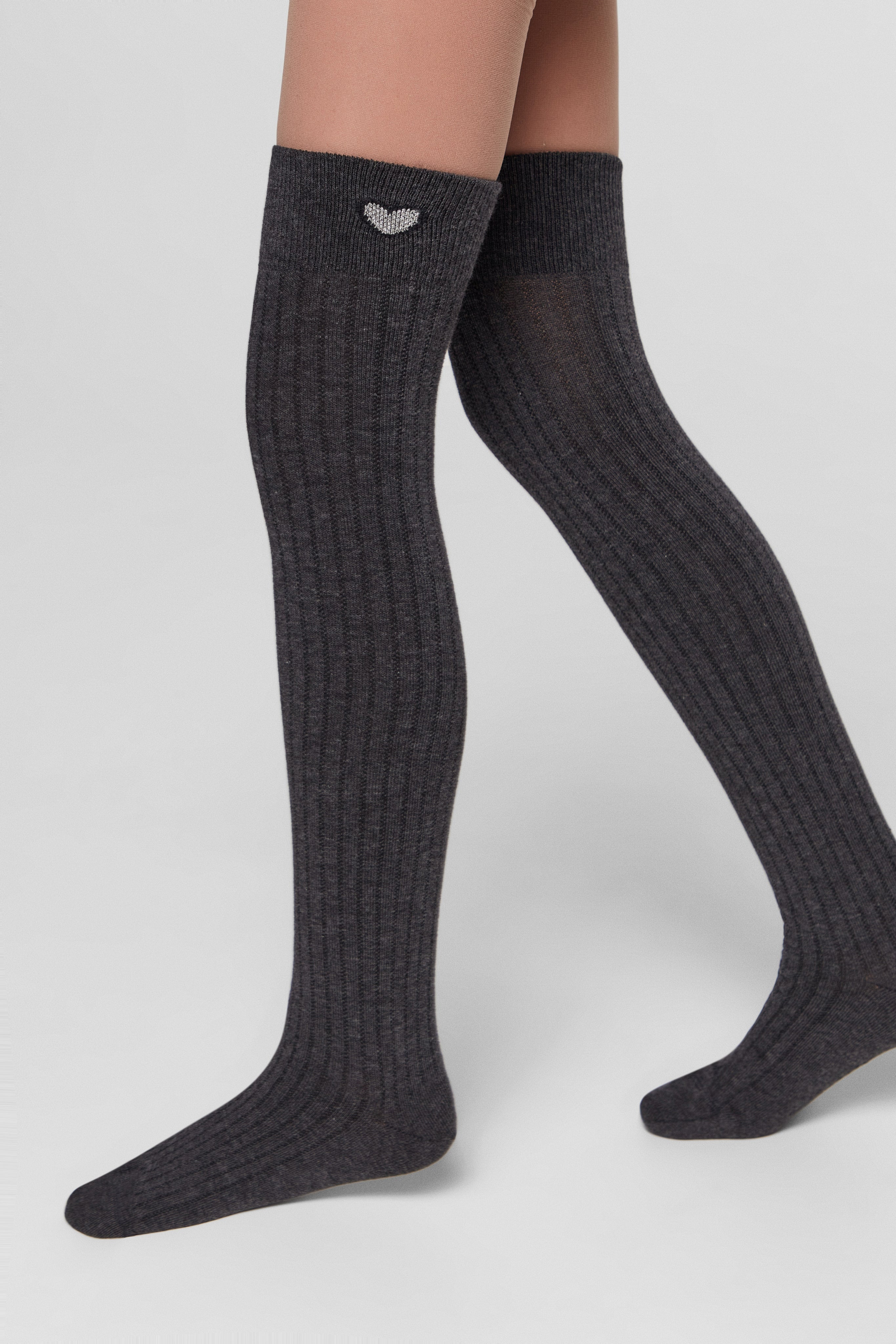 TheRanok.com Conte-Kids Classic Cotton Knee-High Socks - Tip-Top 052 — detail close-up