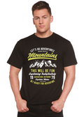 Spun Bamboo Let's Go Adventure Men's Bamboo Viscose/Organic Cotton Short Sleeve Graphic T-Shirt — main product shot